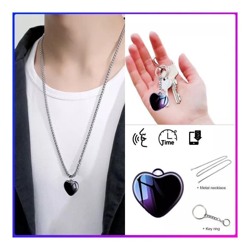 Necklace mini audio recorder 20 hours