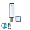 Dictafoon audiorecorder usb-sleutel 20 uur batterijduur