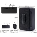 Zeer nauwkeurige mini 4G GPS-tracker tot 25 dagen