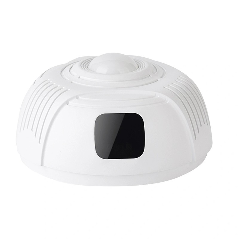 Détecteur de fumée caméra WIFI longue autonomie rotative 330°