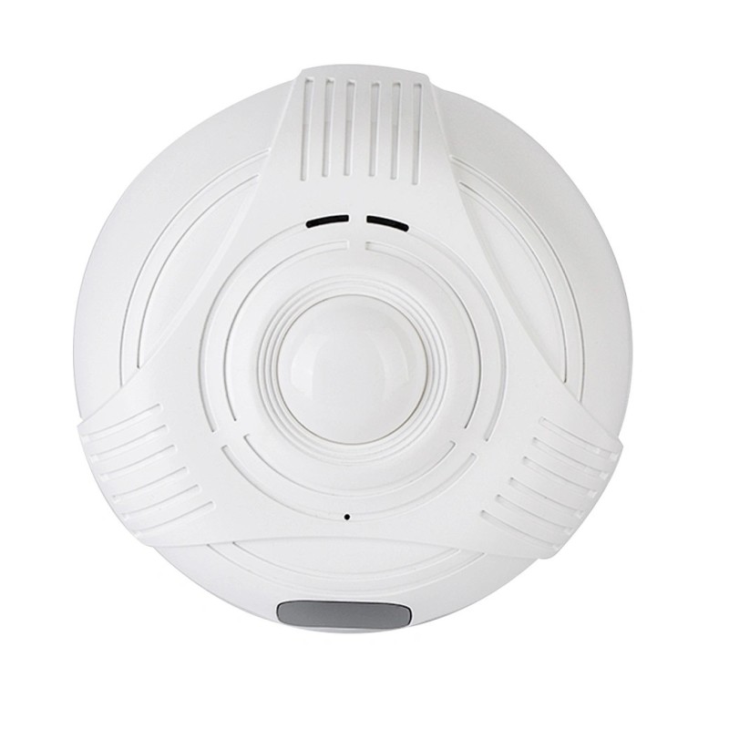 Rilevatore di fumo Telecamera WIFI lunga autonomia orientabile a 330°