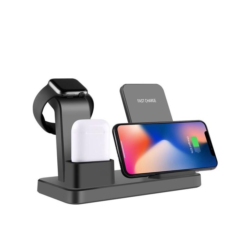 Station de charge induction avec caméra WIFI Full HD