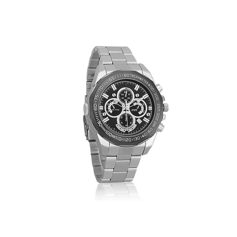 Metalen Horloge met Full HD Camera, Nachtzicht en Ingebouwde Microfoon