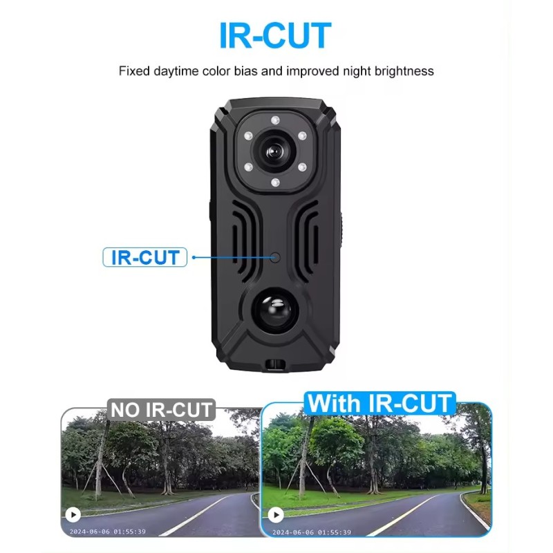 Lange batterijduur 3 maanden camera met IR CUT P2P bewegingsdetectie
