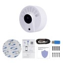 Détecteur de fumée caméra espion WIFI longue autonomie 1 an détection de mouvement