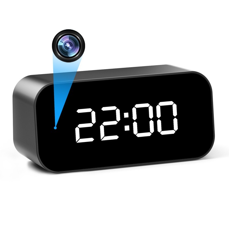 Orologio con telecamera WiFi Full HD e registrazione