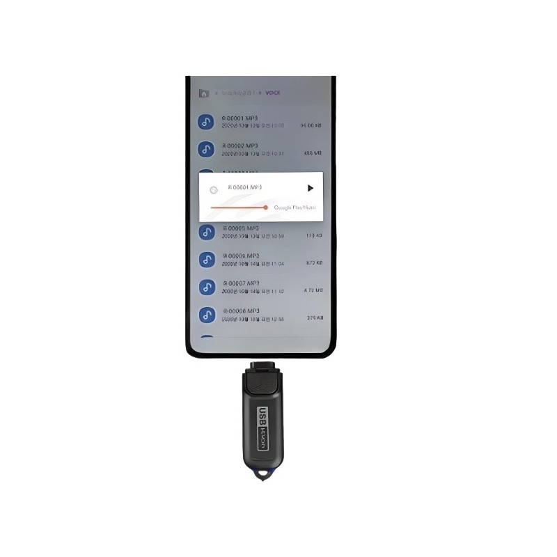 Noise Detection Recorder Microphone 20 Days for Smartphone