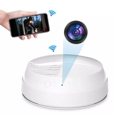 WiFi Full HD Camera Smoke Detector Motion Detector