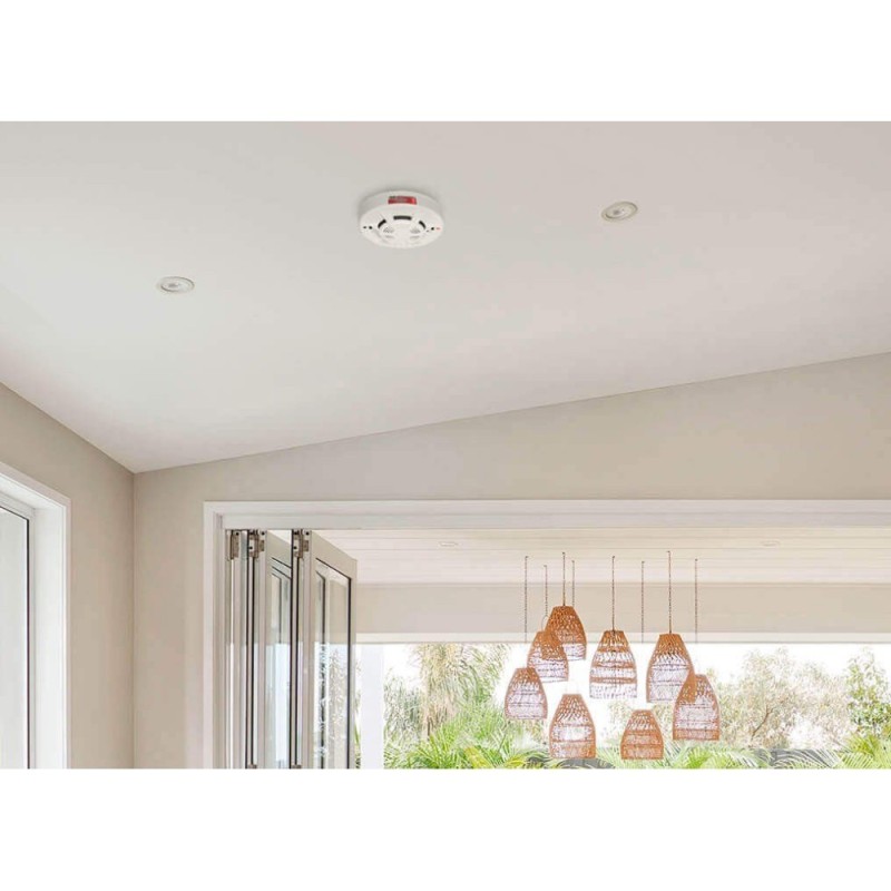 Rilevatore di fumo con telecamera WIFI accessibile da remoto