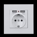 Full HD-camera met bewegingsdetectie in stopcontact