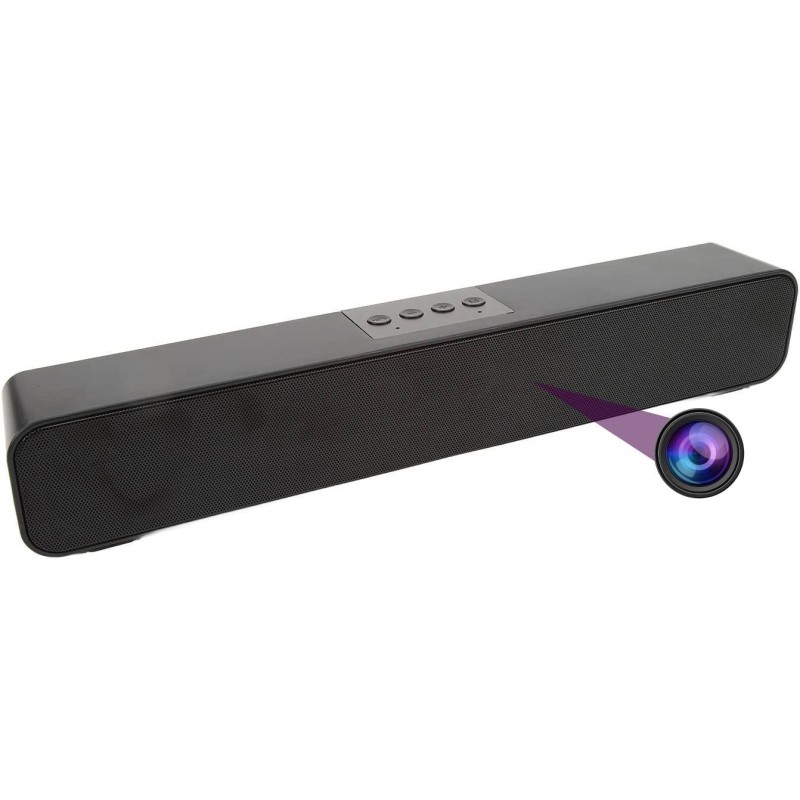Enceinte Bluetooth camera espion WIFI haute qualité