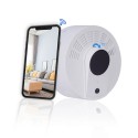 Smoke detector camera WIFI long battery life 1 year motion detection