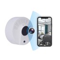 Smoke detector camera WIFI long battery life 1 year motion detection