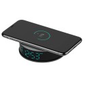 Full HD WiFi camera in wekker met draadloos opladen