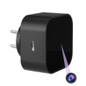Full HD WiFi camera in USB-C oplader