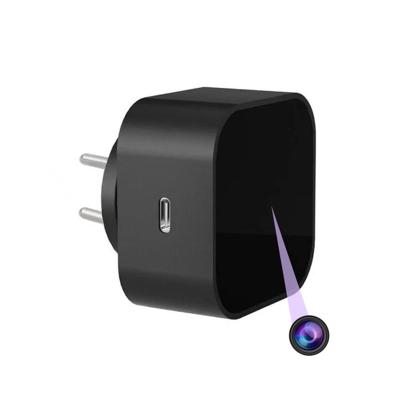 Caméra WiFi Full HD dans chargeur USB Type-C