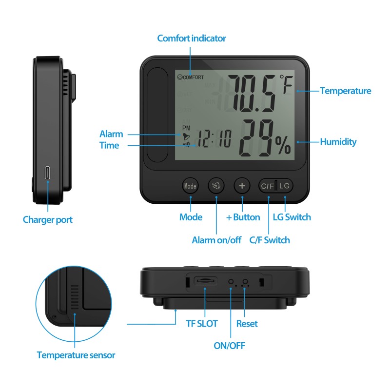 Full HD WiFi camera weerstation