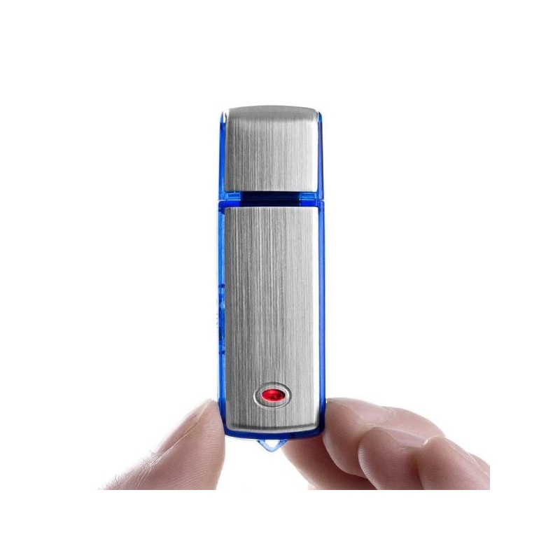 Dictafoon audiorecorder usb-sleutel 20 uur batterijduur