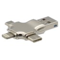 Micro SD-kaartlezer compatibel met iPhone en Android