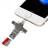 Micro SD-kaartlezer compatibel met iPhone en Android