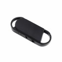 Sleutelhangermicrofoon dictafoon 24 uur opname