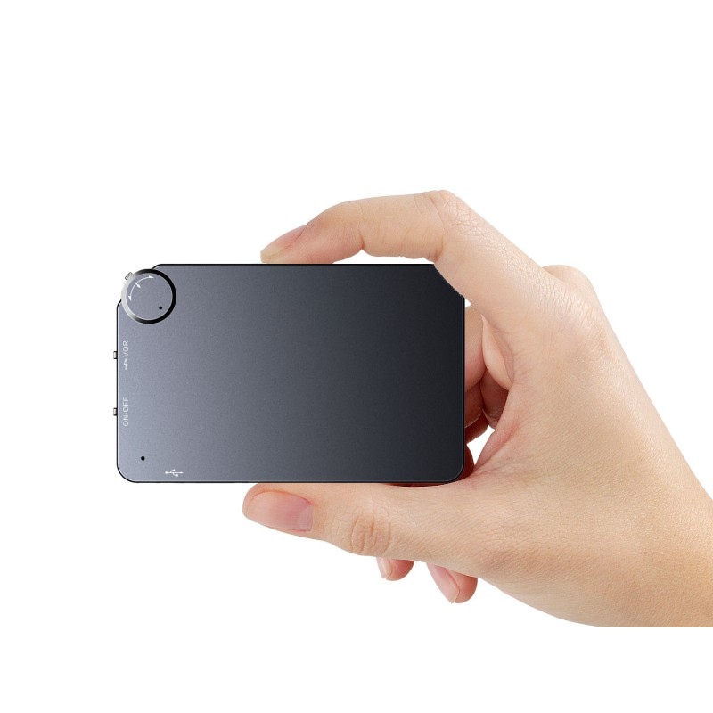 Ultraplatte micro-audiorecorder met lange batterijduur