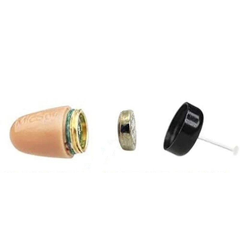 Miniature wireless in-ear headset