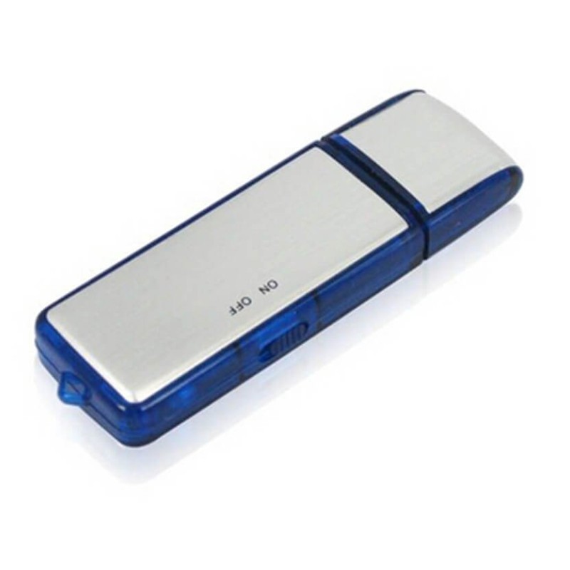 Dictafoon audiorecorder usb-sleutel 20 uur batterijduur