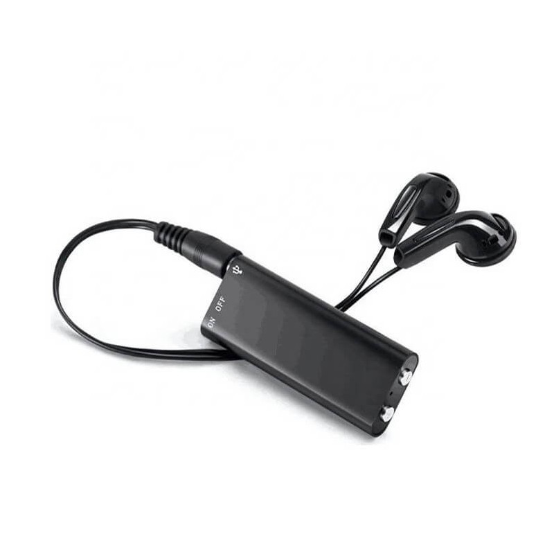 Mini micro espion lecteur mp3 10h d'enregistrement
