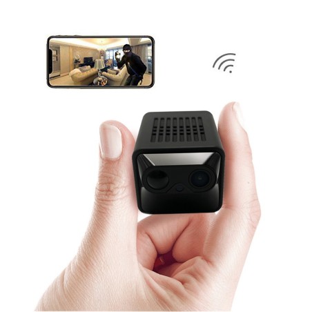 WIFI camera connected remotely very long autonomy PIR motion detection
